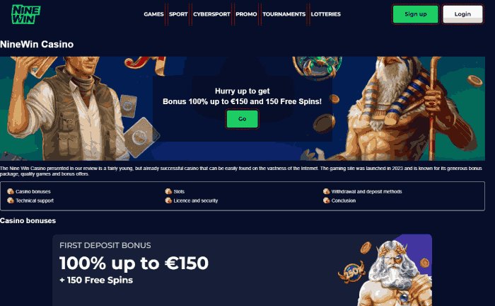 Discover ninewin casino